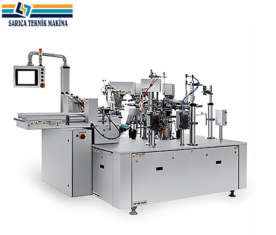 6 Lı Servolu Dip Dolum Makinesi